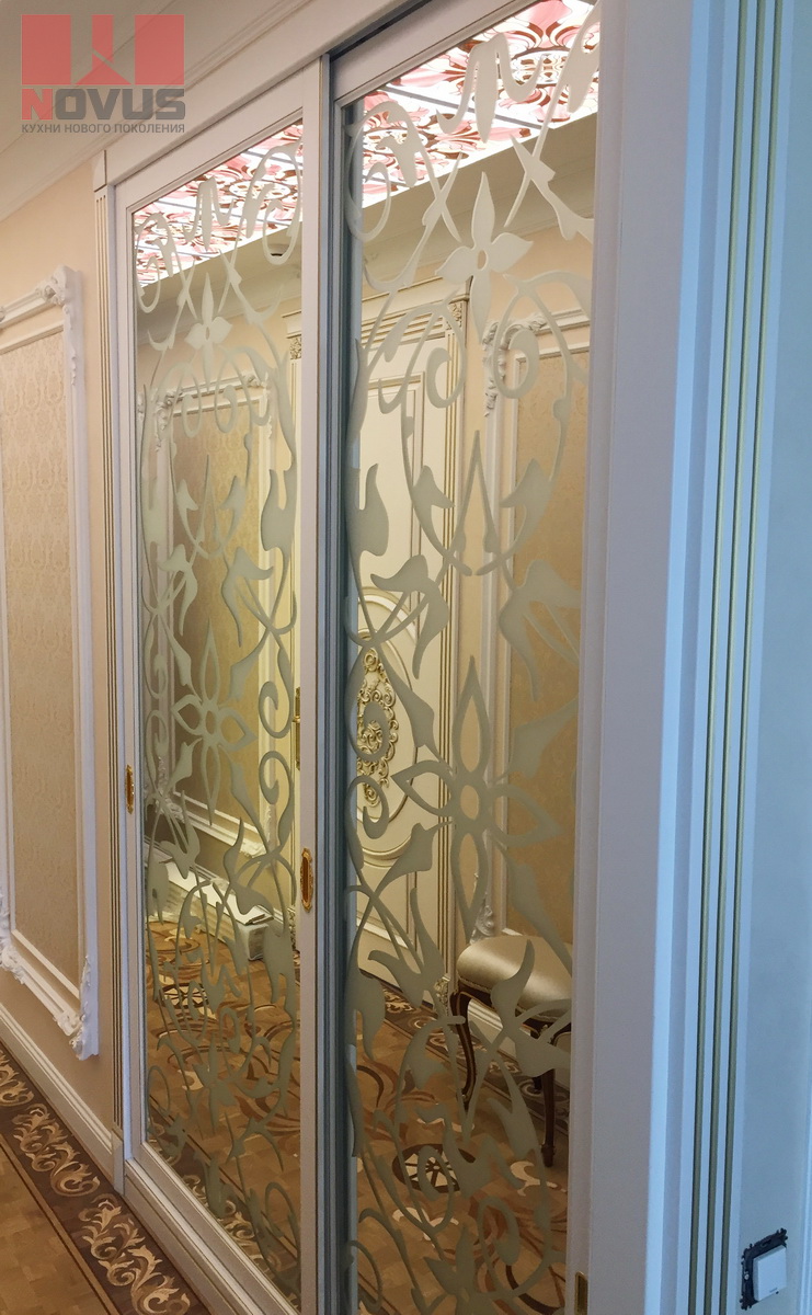 Шкафы из МДФ в коридор (ЖК «Алые Паруса», Москва)